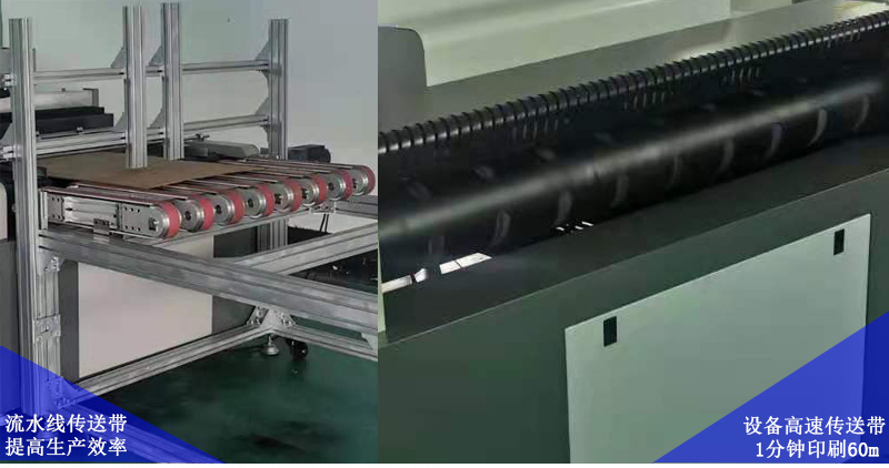 流水線傳送帶，提高生產(chǎn)效率，設(shè)備高速傳送帶，1分鐘可以精確打印60米