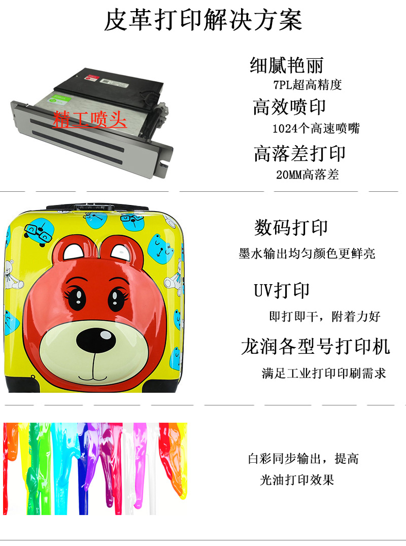 皮革打印解決方案，皮具箱包打印方案