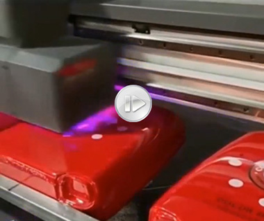 皮革皮箱打印，uv全自動打印機