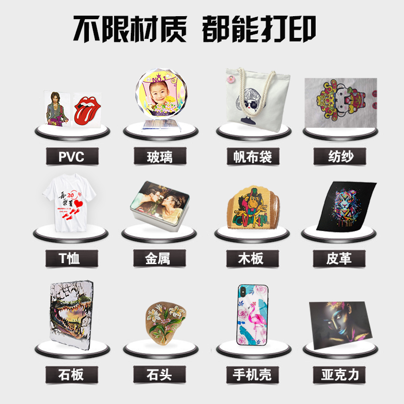 不限材質(zhì)，都能打印